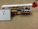 Plastic Toy Firetruck 