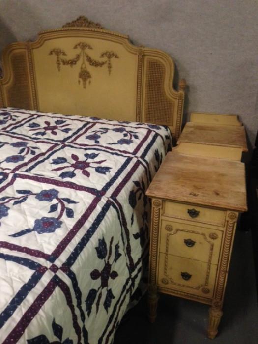 Antique French Bed Set