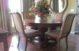 Ethan All dining set with 6 chairs, leaf. and custom cover. $1,500.00 