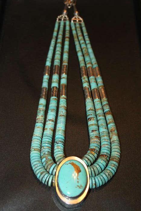 Sterling Silver and Turquoise