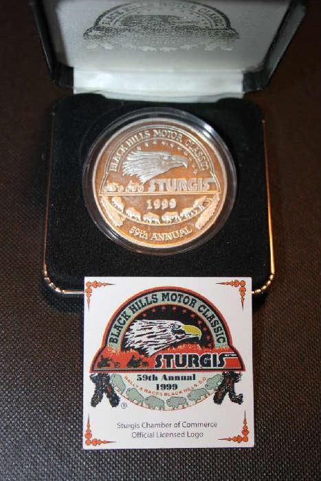 Sturgis 59th Annual Sterling Coin