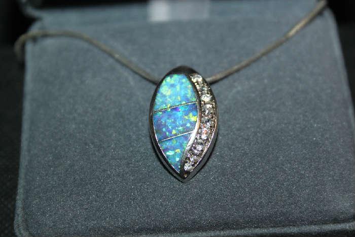 Sterling Silver and Opal