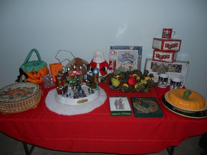 More Christmas and holiday items