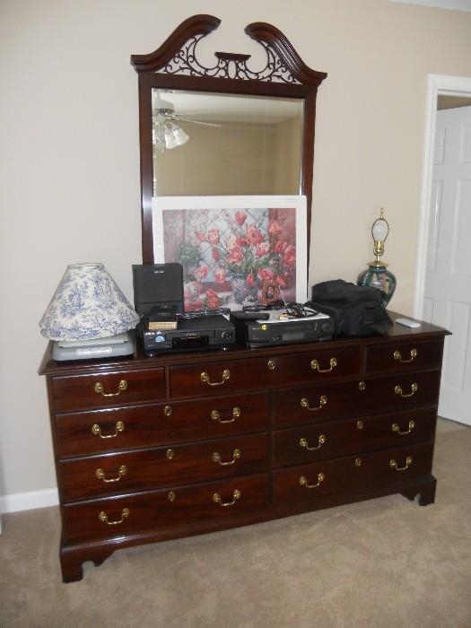 Triple Dresser (matches King bed) by Hickory White