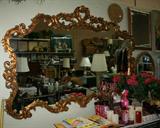 Giant 6 Foot Hand Carved Mirror