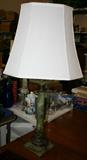 Antique Jade Lamp