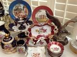 Hand Painted China Dishes for a fancy table,