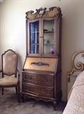 Gilt Secretary-Bookcase