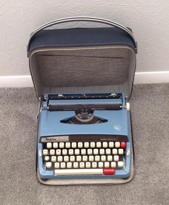 Old Brothers manual typewriter