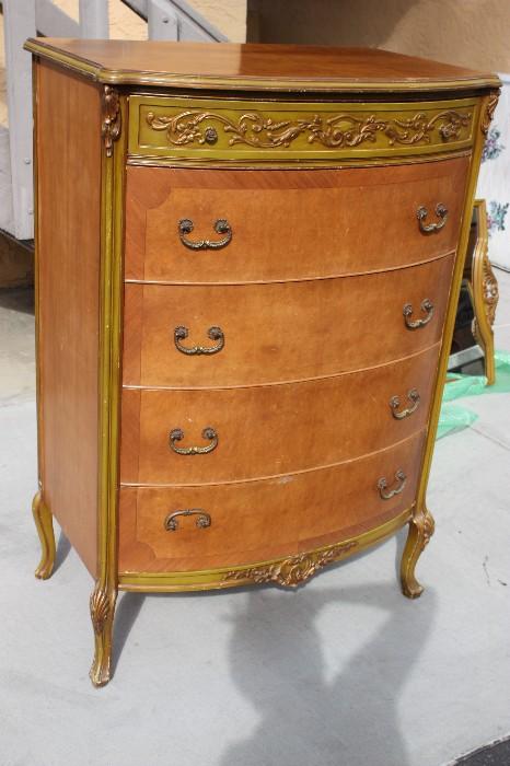 Dresser - french design made in the 1930's solid wood.