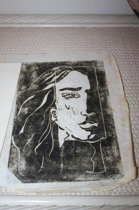 etchings - expressionist