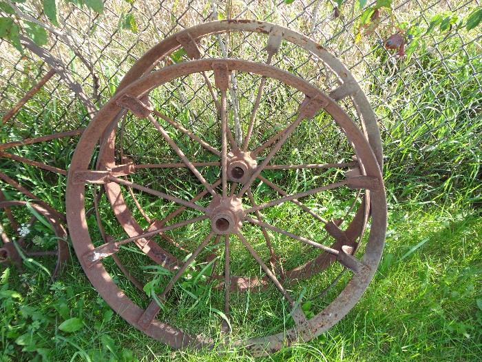 Vintage Tractor Wheels