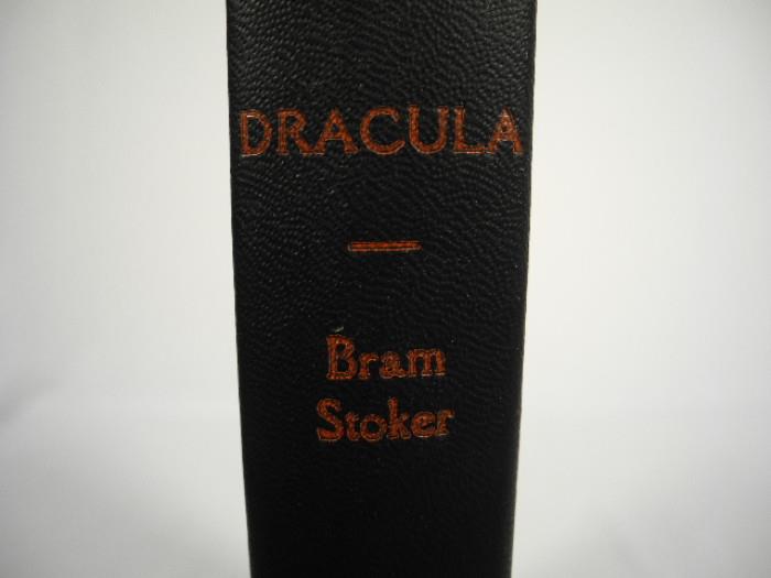 Early Edition of Dracula by Bram Stoker Antique Book