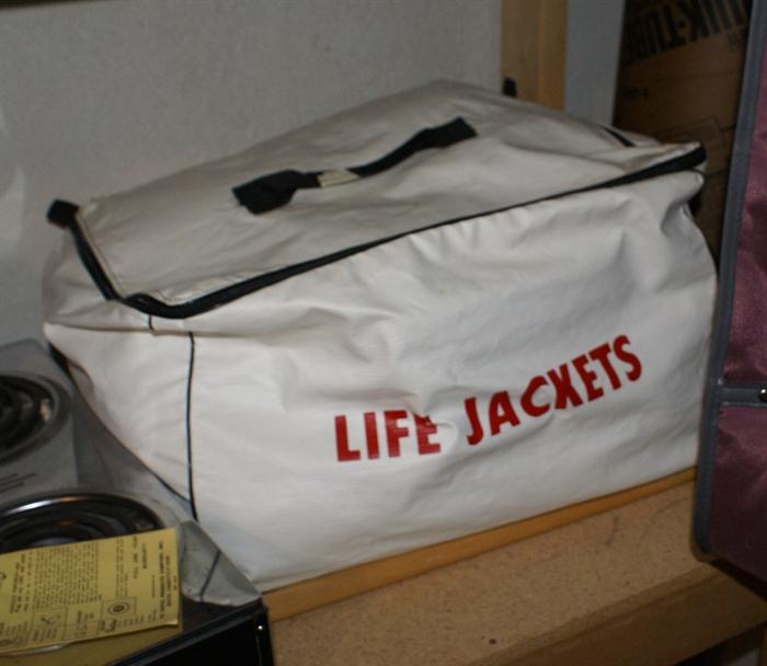 Old Life Jacket Storage Case