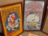 Vintage rock posters