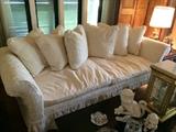 Slip Covered Sofa