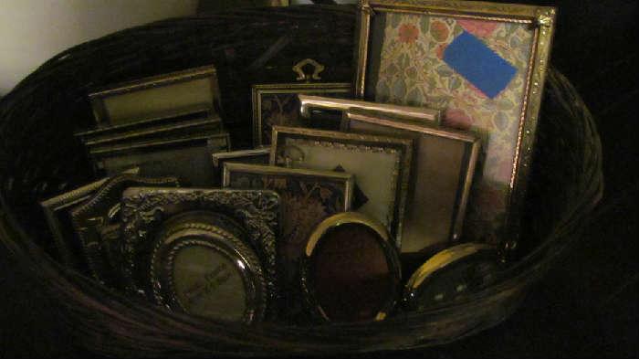 lots of small picture frames