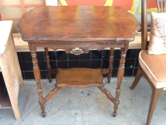 Cherry sofa table only $20