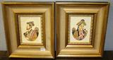 Paintings on Ivory of Mahal's
