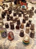 Small part of Wonderful thimble collection