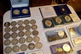 COINS, SILVER DOLLARS, SILVER OUNCES, SILVER