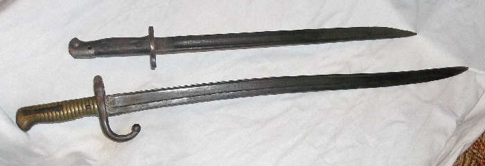 BAYONETS SWORDS