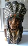 WOODEN INDIAN AMERICANA PRIMITIVES