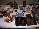 LAQUER WARE & PORCELAIN