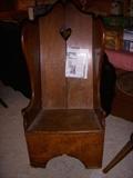 CHILDS 19TH C ROCKER