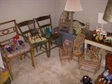 CHAIRS LG & DOLL SIZE