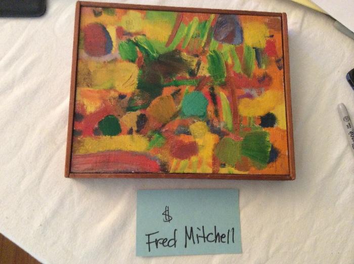 Oil on Canvas Original Fred Mitchell