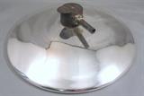Antique Acme Mercury Glass Reflector for Oil Lamp