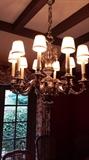 Many wonderful fixtures through out the estate. Silver plate over bronze, very detailed!