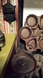 Cast iron collectibles.