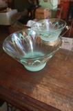 Vintage Anchor Hocking chip dip bowl....MINT