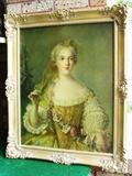 "Madame Sophie de France Apres J. M. Natier" print on Masonite, 24" x 36"