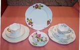 Three Shelley bone china dainty trio sets