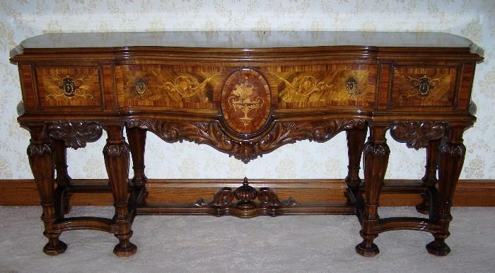 Stunning inlaid sideboard