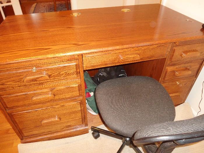Office Desk/Chair/Bookcase, etc... Office Supplies..