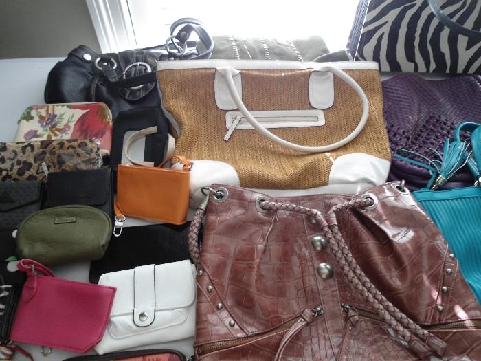 More Upper Brand Handbags, Wallets, Accessories, Lots of ladies items..