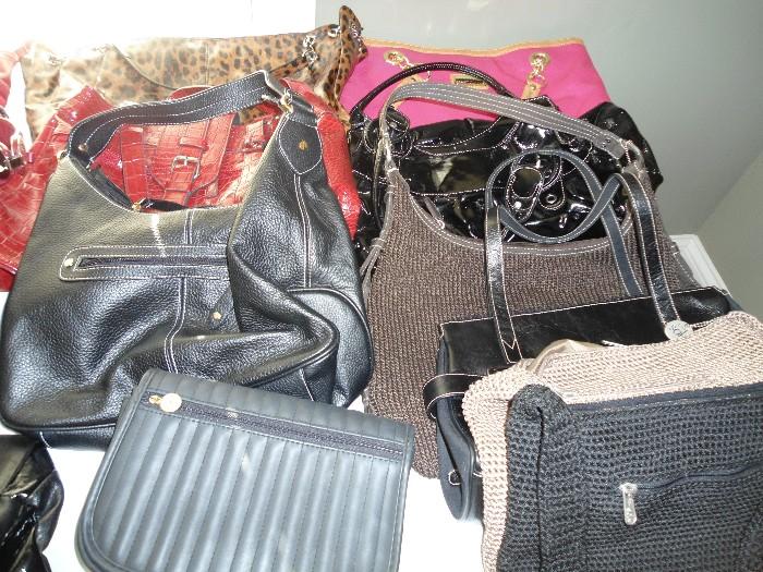 Brand Name Handbags, Many, many only worn a few times...Now is your chance to own an upper Brand name handbag at a drastically reduced price.