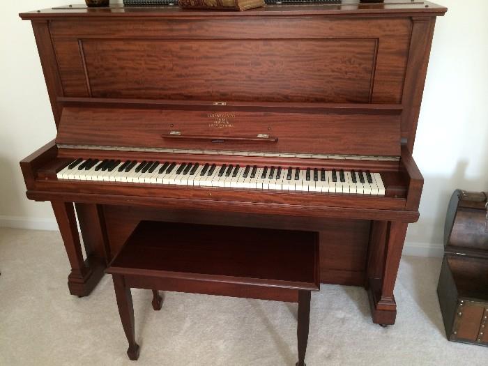 Steinway Upright Grand Piano