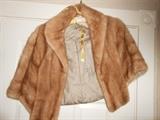Brown Mink Stole
