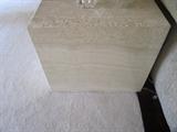 MARBLE END TABLE