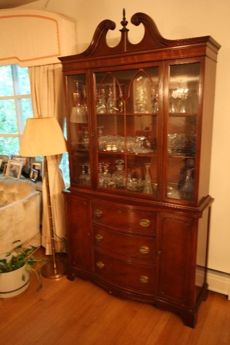 Dining room china cabinet