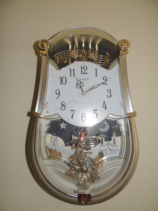 Small World Rhythm Clock with Clarion Tone System