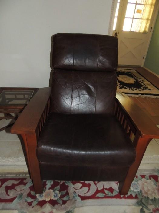 Mission Style Recliner