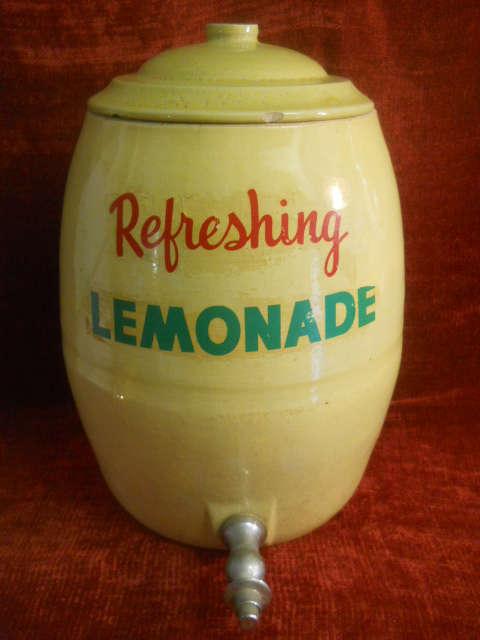 Crockery 'Lemonade' Barrel