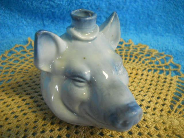 Porcelain Pig Bottle