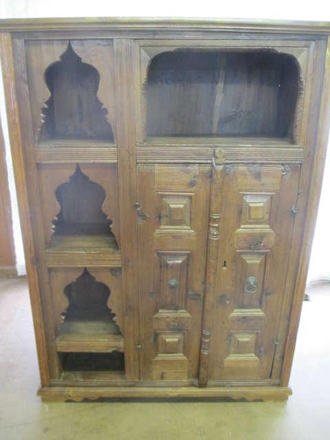 Pine Distressed Cabinet